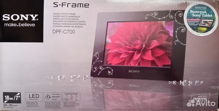 Фоторамка электронная Sony S-Frame