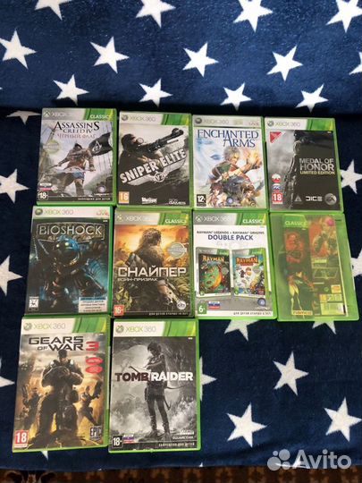 Лицензионные игры на xbox 360