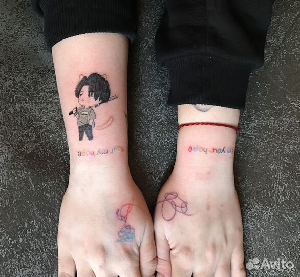 Татуировка за расходники