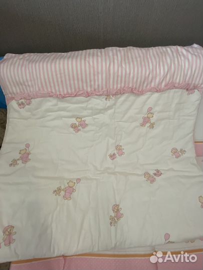 Бортики в детскую кроватку