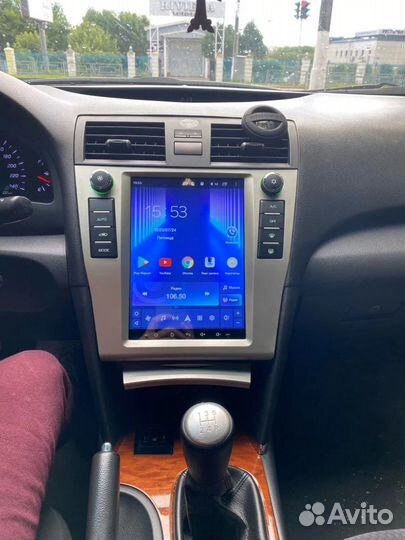 Toyota Camry 40 Tesla android штатная магнитола