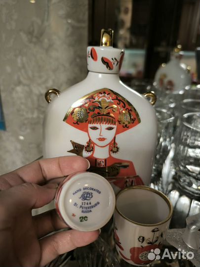 Императорский фарфор набор для вина Девица Лфз