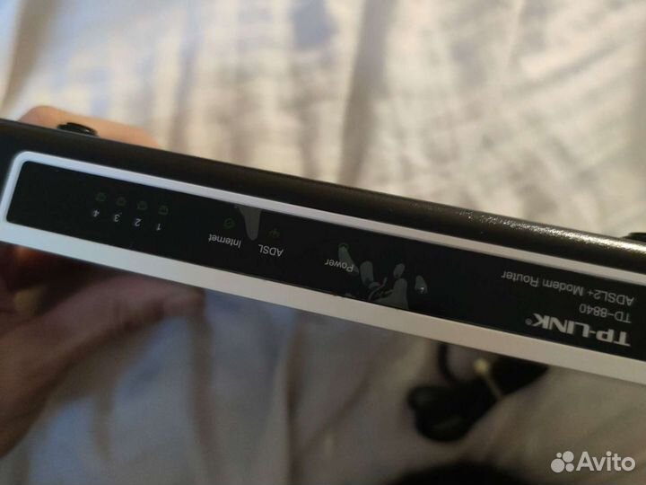 Модем маршрутизатор adsl2+TPlink TD 8840
