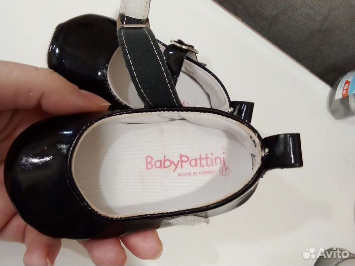 Пинетки для девочки 17 размер