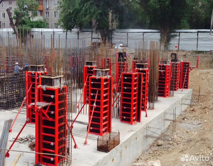 Продажа, аренда опалубки Б/У для колонн