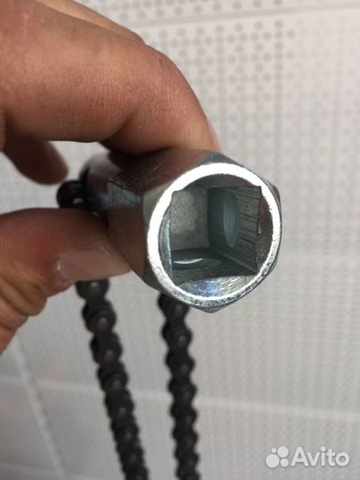 Съемник масляного фильтра цепной под вороток 1/2 д