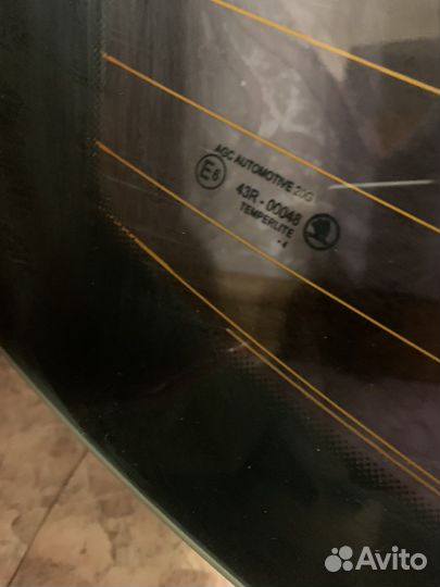 Стекло двери багажника skoda octavia a7 2013-2019