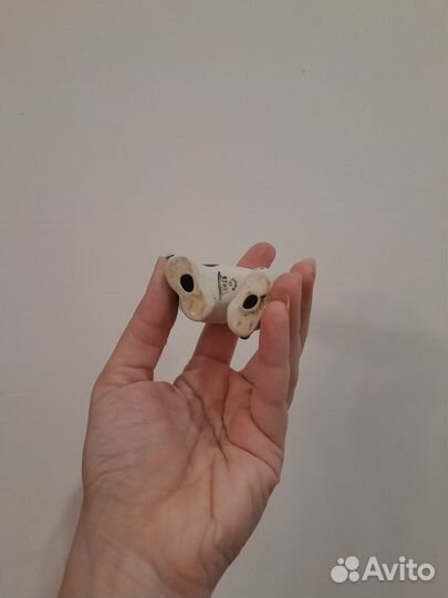 Трещина гжель корова