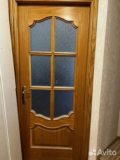 Двери межкомнатные из массива бу