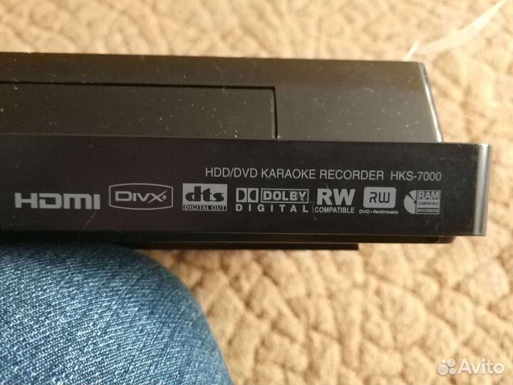 Двд видео магнитофон + караоке LG