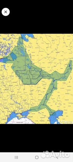 Карта глубин C-map RS-Y050