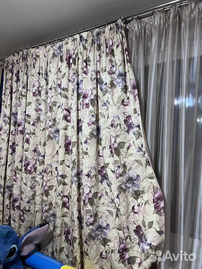 Шторы и тюль в пол
