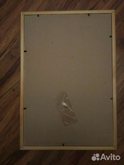 Фоторамки 7 штук, стекло, нат.дерево, новые