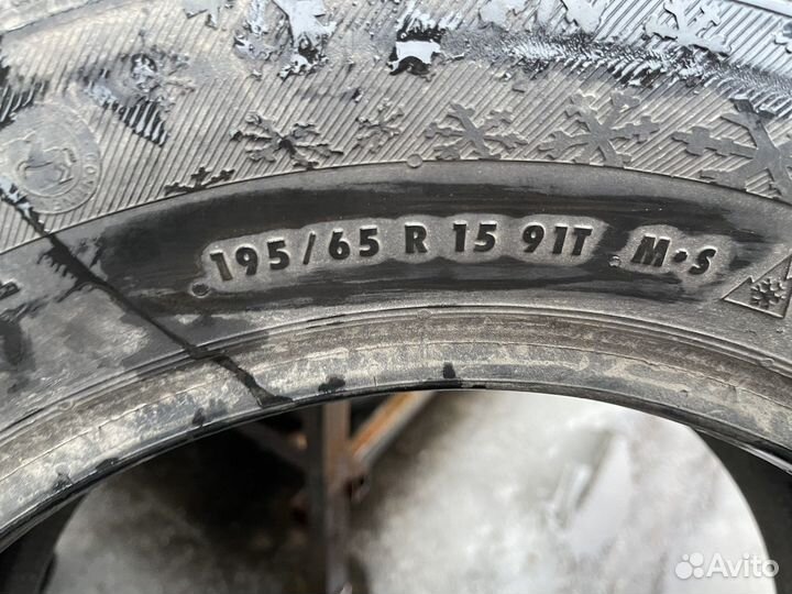 Continental ContiWinterViking 2 195/65 R15 91T