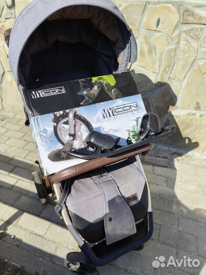 Лыжи для коляски