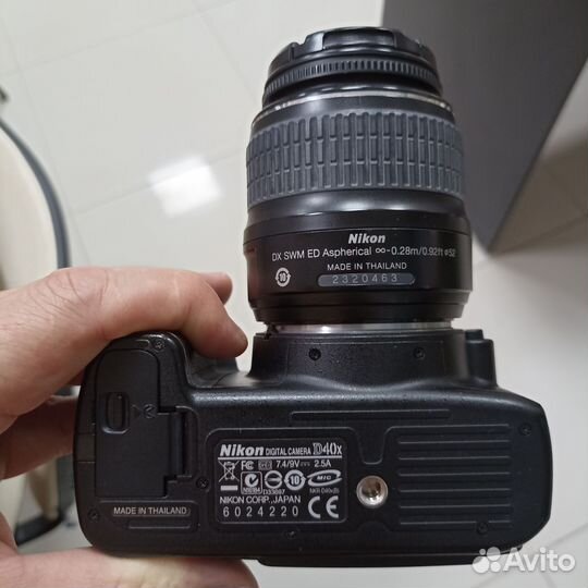 Зеркальный фотоаппарат nikon d40x