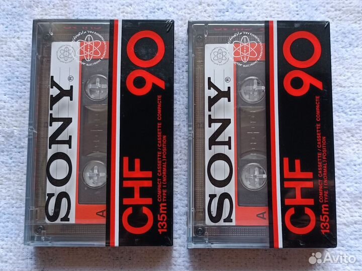 Аудиокассеты Sony CHF 90 2шт