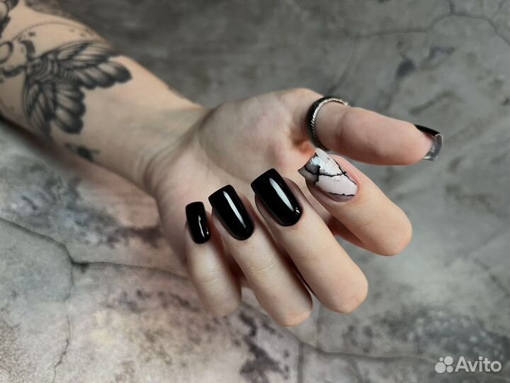 Маникюр, гель-лак, наращивание, педикюр