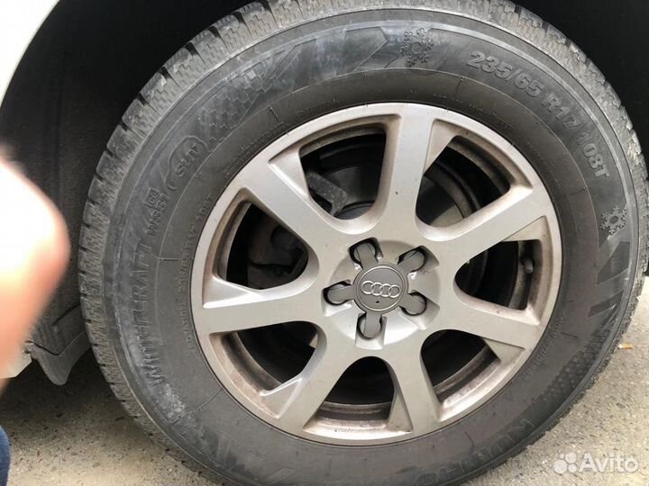 Диски на Audi с резиной 5 112 r17 ориг.комплект