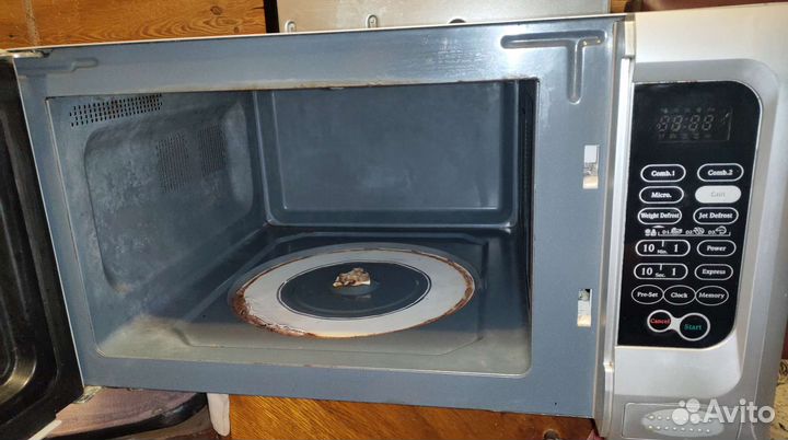 Микроволновая печь с грилем сенсорн бу