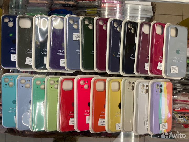 Чехол Silicon Case iPhone (на все модели)