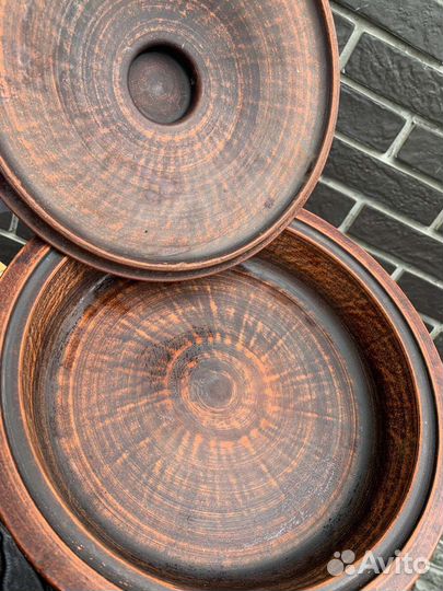 Горшок керамический, сковорода