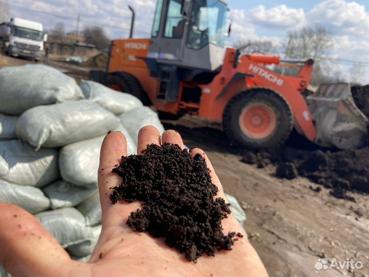 Чернозем в мешках