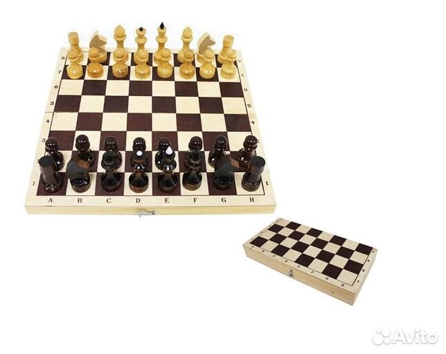 Шахматы деревянные