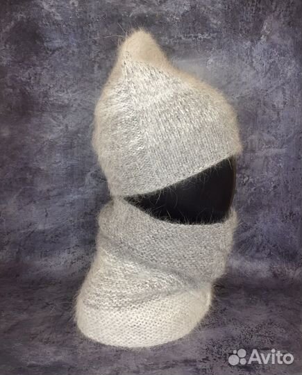 Шапка «Бини» снуд