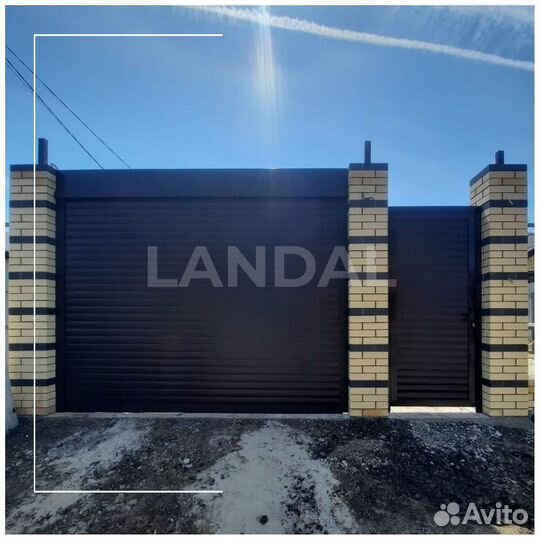 Ворота гаражные, ворота рулонные