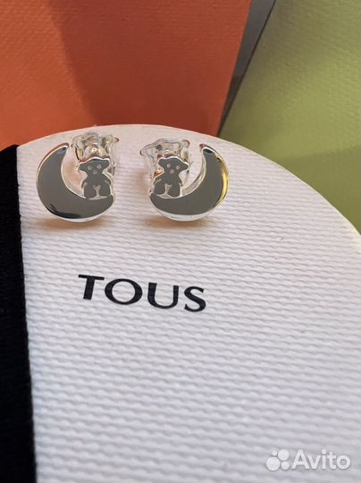 Серьги Тоус Tous мишка