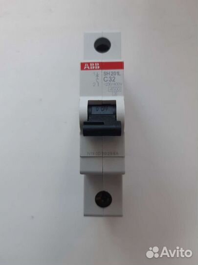 Однополюсный автомат ABB 32А