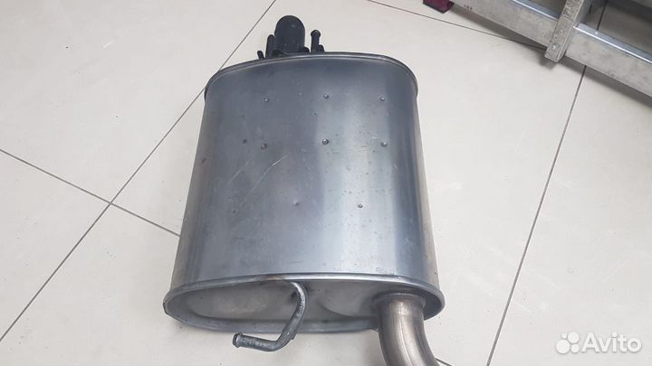 Глушитель на Toyota Camry V70