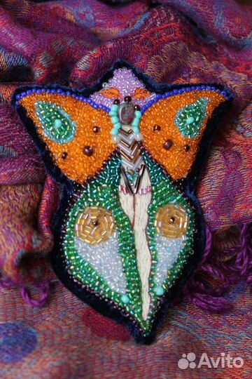 Бабочки. Броши ручной работы