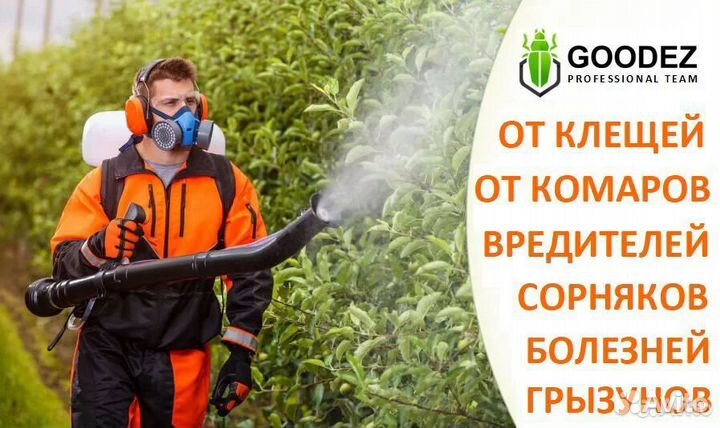 Обработка от комаров клещей короеда пауков кротов