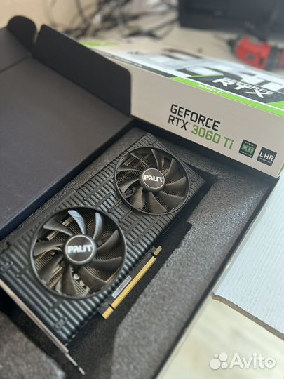 Видеокарта RTX 3060 ti palit 8gb