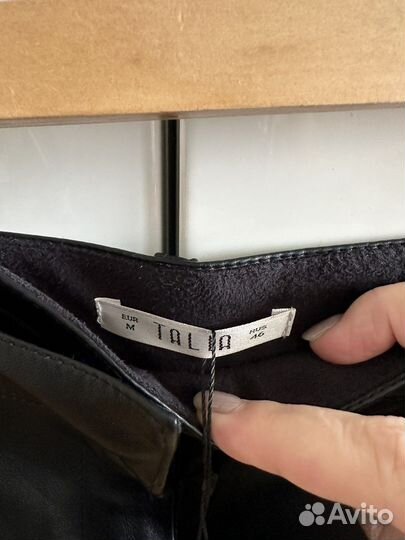 Шорты женские кожаные