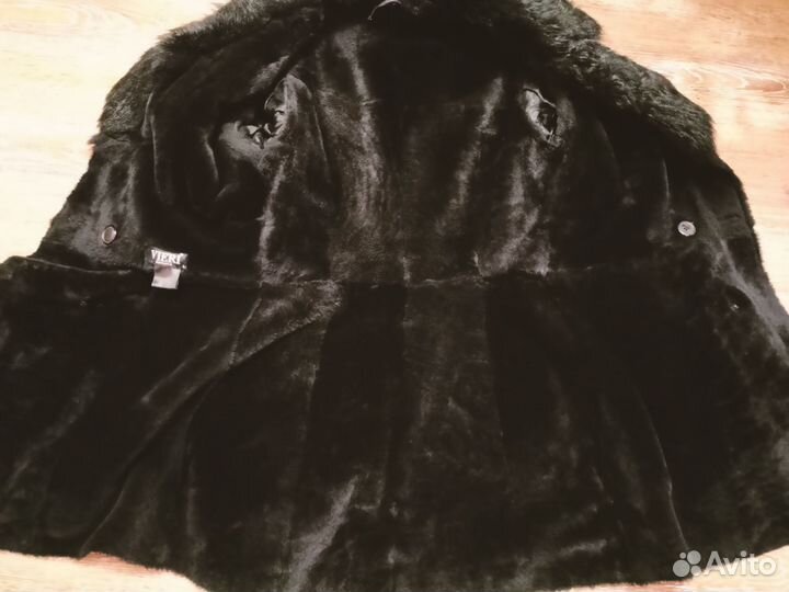 Женская кожаная куртка на меху (дублёнка)