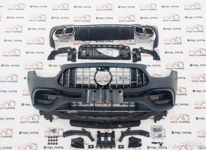 Обвес на Mercedes E-class w213 в стиле E63s рест