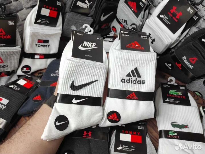 Носки nike adidas tommy reebok puma качество