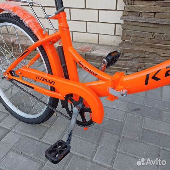 Новые складные велосипеды Кама 24 и 26 колеса