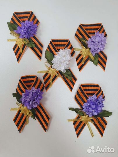 Георгиевская лента броши