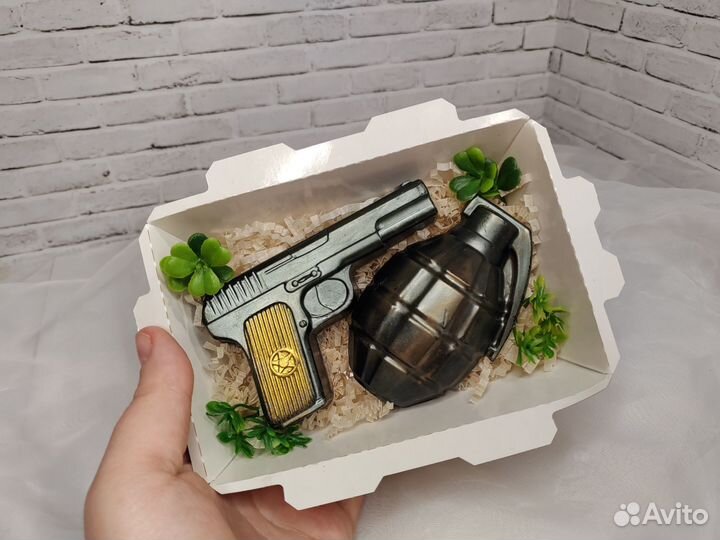 Мыльный подарок на 23 февраля