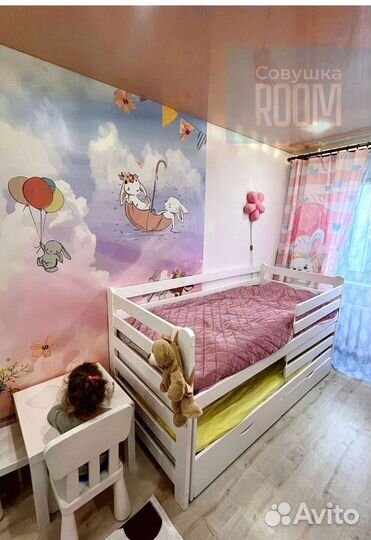 Двухъярусная Кровать из бука