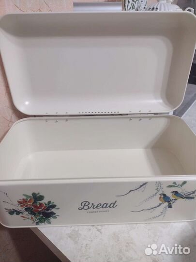 Хлебница металлическая