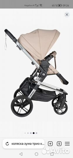 Коляска 3 в 1 zuma