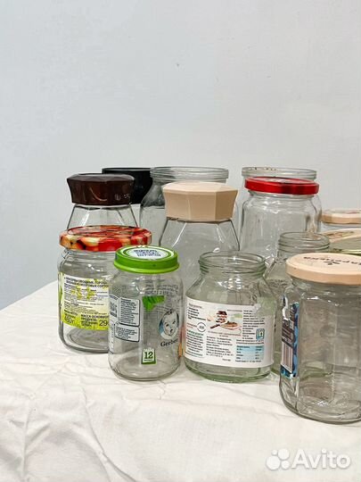 Банки стеклянные