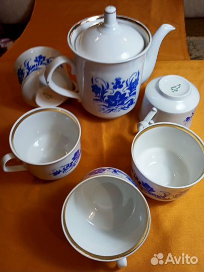 Сервизы чайные фарфор остатки СССР