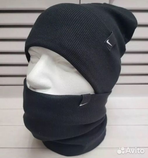 Шапка и снуд nike