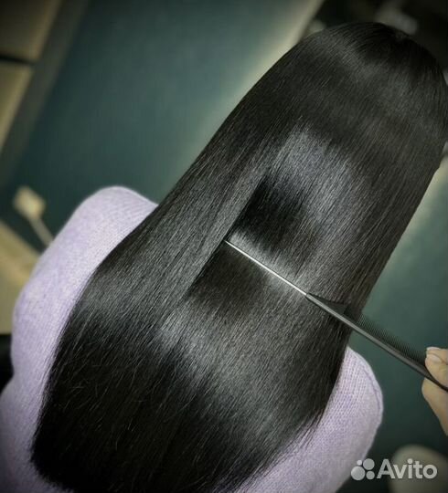 Кератиновое выпрямление волос,ботокс,нанопластика